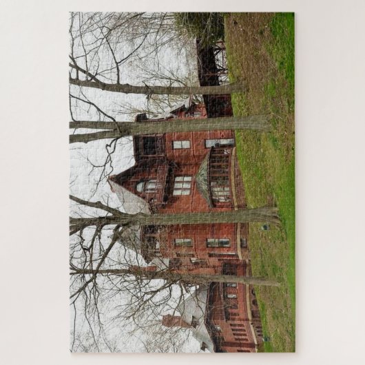 コネチカットのマーク・トウェインの家 ジグソーパズル (縦)