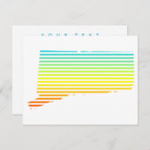 コネチカットの冷え込み 招待状 (正面/裏面)