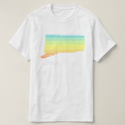 コネチカットの冷え込み Tシャツ (デザイン正面)