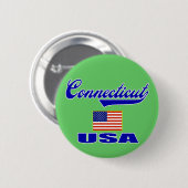 コネチカットの原稿 缶バッジ (正面&裏面)