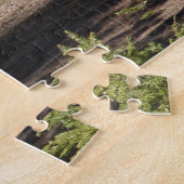 コネチカットの名勝レイクビュー ジグソーパズル (側面)