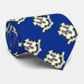 コネチカットの州の旗のデザイン ネクタイ (ロール)