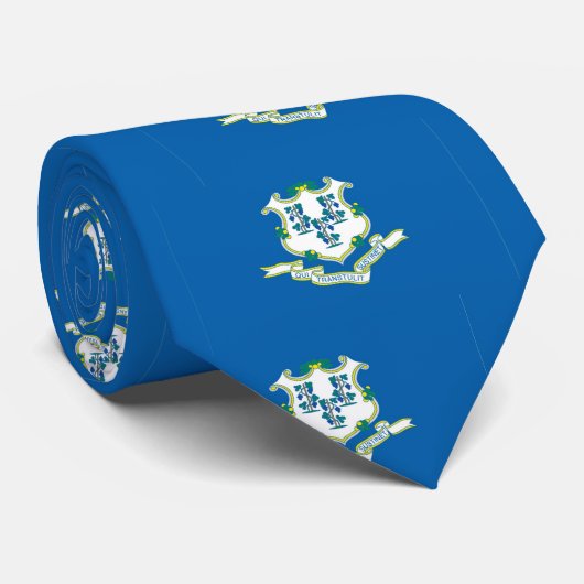 コネチカットの州の旗 ネクタイ (ロール)