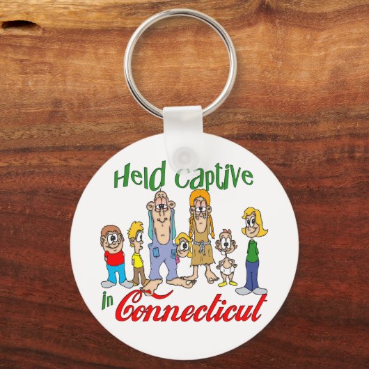 コネチカットの捕虜として捕らえられる キーホルダー (正面)
