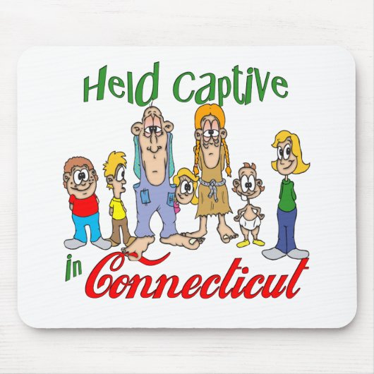 コネチカットの捕虜として捕らえられる マウスパッド (正面)