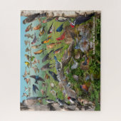 コネチカットの裏庭の鳥 ジグソーパズル (縦)