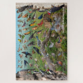 コネチカットの裏庭の鳥 ジグソーパズル (縦)