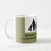 コネチカットの親戚 コーヒーマグカップ (左)