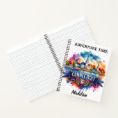 コネチカットの魅力的沿岸美しい ノートブック (内部)