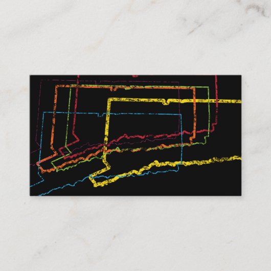 コネチカットぼやけプライド 名刺 (正面)