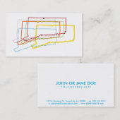 コネチカットぼやけプライド 名刺 (正面/裏面)