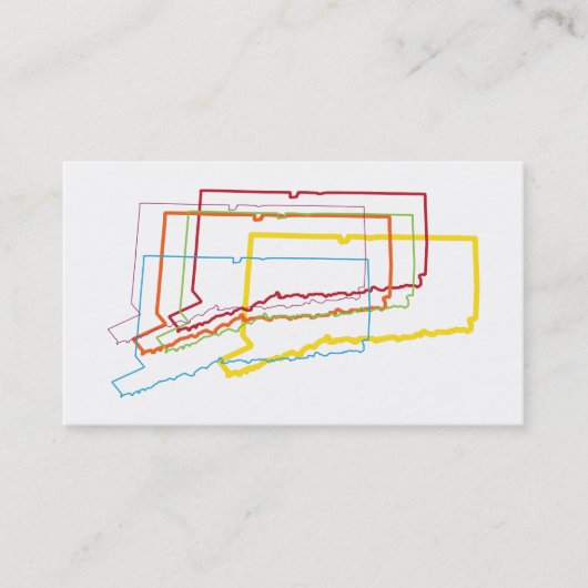 コネチカットぼやけプライド 名刺 (正面)