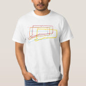 コネチカットぼやけプライド Tシャツ (正面)