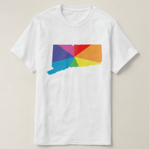 コネチカットプライド。アングルあり。 Tシャツ