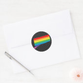 コネチカットプライド。 ラウンドシール (封筒)