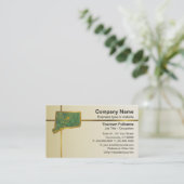 コネチカット地図名刺 名刺 (スタンド正面)