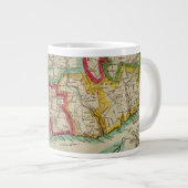 コネチカット地図 ジャンボコーヒーマグカップ (正面右)
