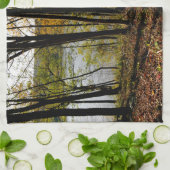 コネチカット川 キッチンタオル (折り畳み)