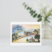 コネチカット州からの挨拶 ポストカード (スタンド正面)