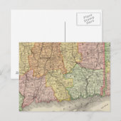 コネチカット州とロードアイランド ポストカード (正面/裏面)