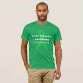 コネチカット州のライム病啓発Tシャツ Tシャツ (正面フル)