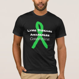 コネチカット州のライム病啓発Tシャツ Tシャツ