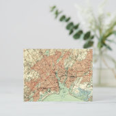 コネチカット州のヴィンテージの地図(1951年) 2 ポストカード (スタンド正面)