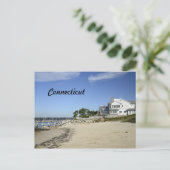 コネチカット州の古風な町 ポストカード (スタンド正面)