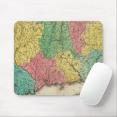コネチカット州の地図 マウスパッド (マウス)
