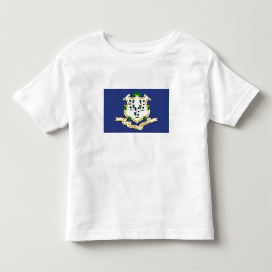 コネチカット州の旗 トドラーTシャツ (正面)