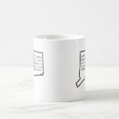 コネチカット州の脳がん啓発 コーヒーマグカップ (中央)