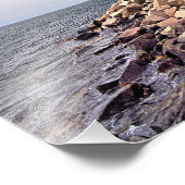 コネチカット州エイブリポイントライトハウス写真プリント フォトプリント            (角)