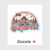 コネチカット州オールドサーブルック シール (シート)