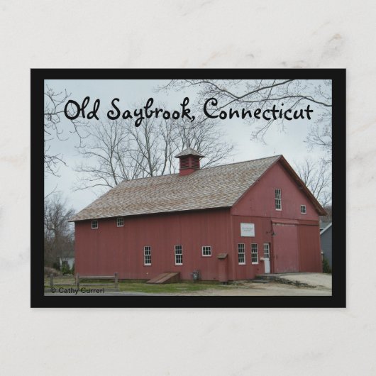 コネチカット州オールドセイブルック葉書 ポストカード (正面)