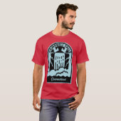 コネチカット州キャンベルフォールズ Tシャツ (正面フル)