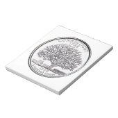 コネチカット州クォーター ノートパッド (回転)