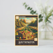 コネチカット州サウスントン |ヴィンテージはがき ポストカード (スタンド正面)