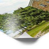 コネチカット州シェフィールド島ライトハウス フォトプリント            (角)