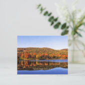 コネチカット州スカンツ池 ポストカード (スタンド正面)