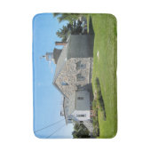 コネチカット州ストニントンハーバーライトハウス バスマット (正面縦)