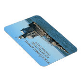 コネチカット州ストラットフォードショールライトハウス マグネット (右側)