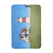 コネチカット州ストラットフォードポイントライトハウス バスマット (正面縦)