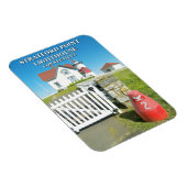 コネチカット州ストラットフォードポイントライトハウス マグネット (右側)