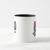 コネチカット州タトゥースタイルライトハウスサンセット マグカップ (中央)