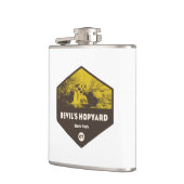 コネチカット州デビルズホプヤード州パーク フラスク (左)