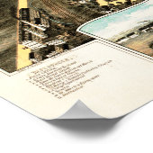 コネチカット州ニューイギリスの地図1875年 ポスター (角)