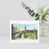 コネチカット州ニューヘブンのチャペル通り ポストカード (スタンド正面)