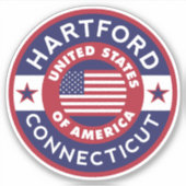 コネチカット州ハートフォード シール (正面)