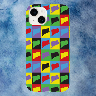 コネチカット州ポップ・アートのアートパターン Case-Mate iPhone 14ケース