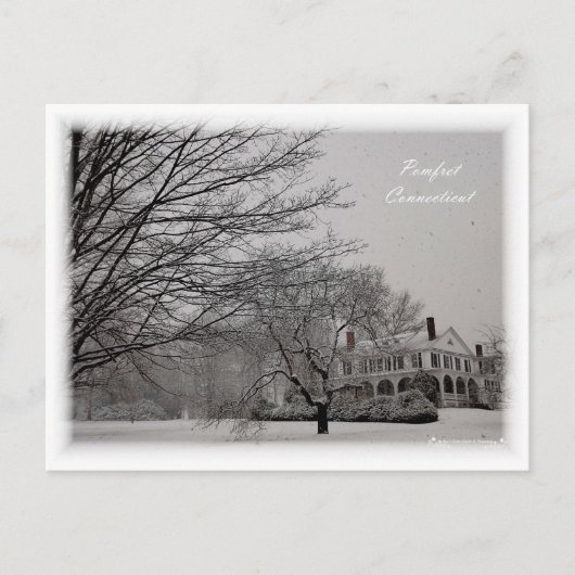 コネチカット州ポンフレット ポストカード (正面)